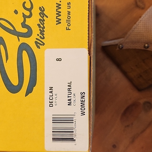 Sbicca wedge Declan sandal new size 8 natural suede - Picture 8 of 9